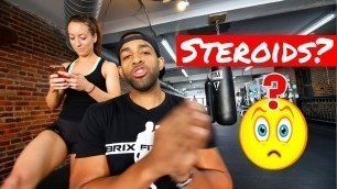 '25 minute fat burning workout - New Gym Tour - Steroid Accusations - Vlog 026'