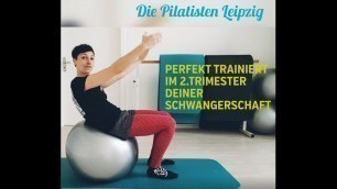 'Schwangerschaftsgymnastik: 2. Trimester Workout, Pilates für Schwangere'