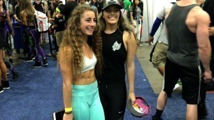 '⭐️16-year-old fitness star Demi Bagby in 4K | LA Fit Expo'