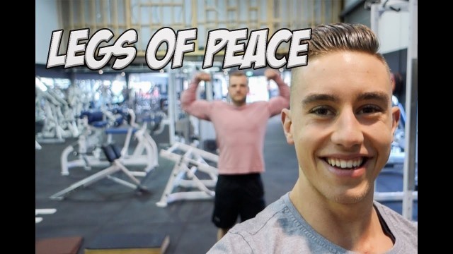 'Zac Perna |A Leg Workout at Doherty\'s Gym|'