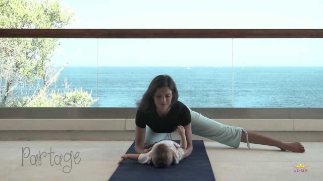 'Gym maman bébé - Exercices à faire avec bébé - Fitness post-natal - www.biendansmesbaskets.com'