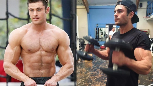 'Zac Efron - Posing and Training 2018'