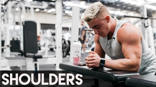 'BRUTAL SHOULDER & TRAPS WORKOUT | Zac Perna'