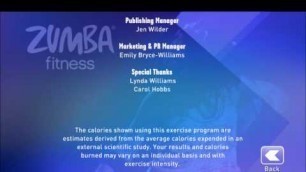 'Zumba Fitness Core Intro and Credits'