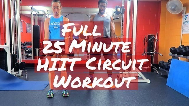 'Full workout - HIIT Circuit work out - 25 minute Fat Burning Workout'