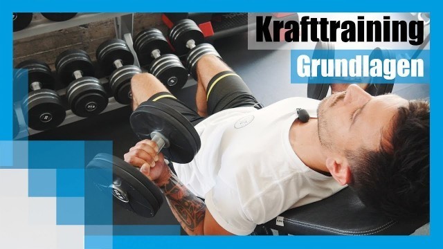 'Krafttraining für Anfänger: Die Basics für effektiven Muskelaufbau 