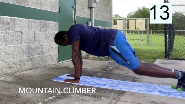 'Front Plank Routine'