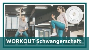 'Schwangerschafts Workout I Übungen in der Schwangerschaft I  Fitness für Schwangere'