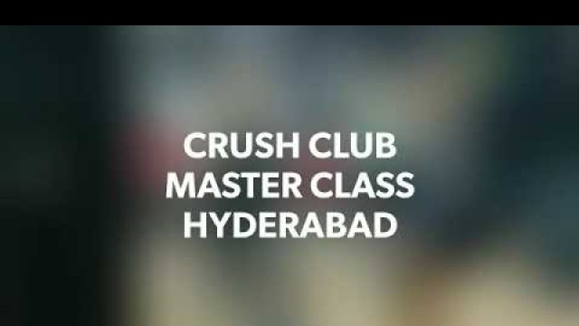 'Dance Master Class Led by Crush Fitness India Crushers #Crushfitnessindia #Dancemasterclass #Dance'