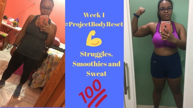 '#ProjectBodyReset Week 1// Using Workouts from FitnessBlender.com'