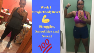 '#ProjectBodyReset Week 1// Using Workouts from FitnessBlender.com'