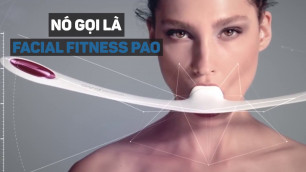 'Facial Fitness Pao: công cụ luyện tập làm săn chắc cơ mặt'