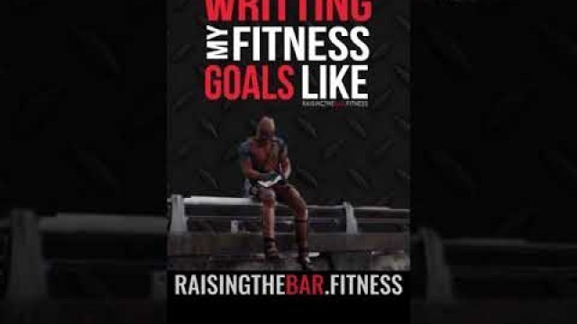 'Writing Fitness Goals Deadpool - For Fun #shorts'