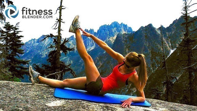 'Mountain Top Abs Workout -- Toning Abs & Obliques Workout'