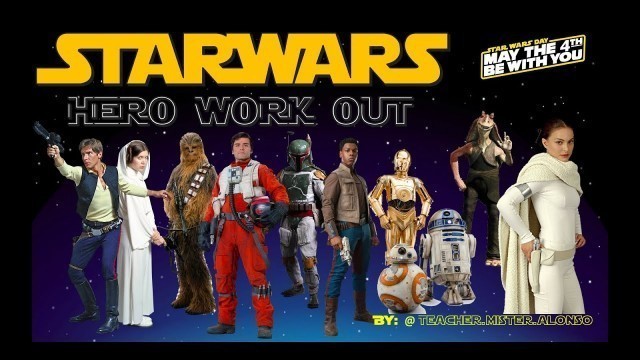 'Star wars FITNESS / Kids workout video'