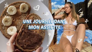 'UNE JOURNÉE DANS MON ASSIETTE + Cute gym look x Gymshark'