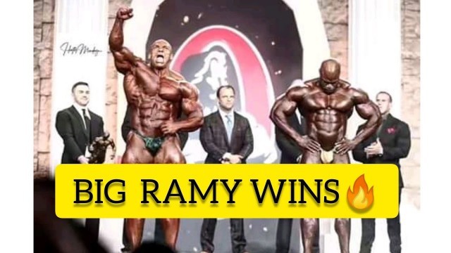 'Emotional moments#BIG RAMY 2020 MR OLYMPIA|Fitness vibes'