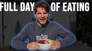 'Full Day of Eating Muskelaufbau I 24h Muskelaufbau Ernährung'