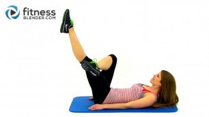 '10 Minute Abs & Obliques Workout - Lean Toned Stomach Workout'