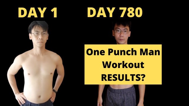 'I did One Punch Man Workout for 780 Days- RESULTS!How to Get Started|Body Transformation'