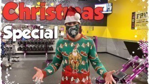 'Working Out at Planet Fitness in Christmas Spirit [ft. Hunter]'