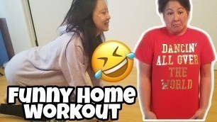 'Funny Home Workout 