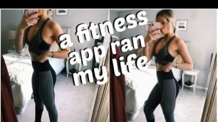 'A Fitness App Ran my Life for a Week | Fitness Challenge'