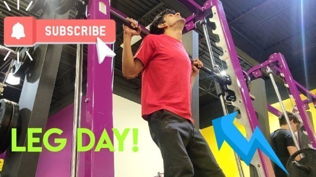 'Saadie Workout VLog - Episode 6: Workout At Planet Fitness. LEG DAY!!!!!!   SQUATS, LEG PRESS'