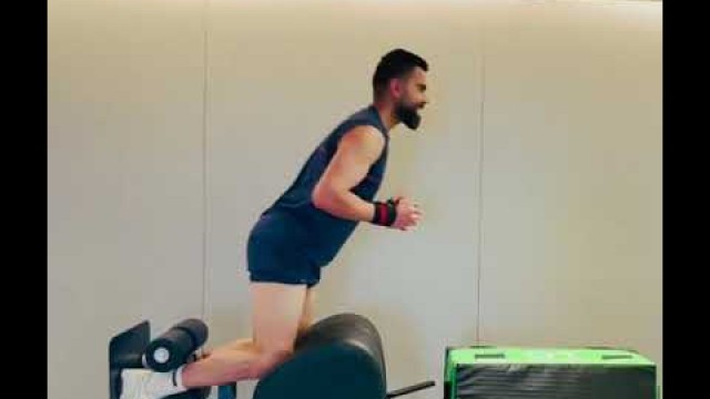 'Virat Kohli Latest Workout Video'