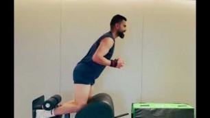 'Virat Kohli Latest Workout Video'