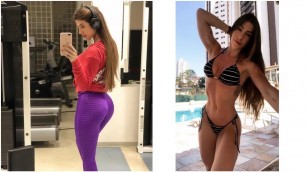 'Brazilian Model Tati Amado Gym Workout Female Motivation'