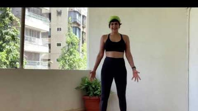 'Mandira bedi hot workout || real bollywood'