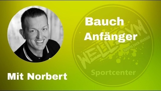 'Bauch Übungen, Anfänger, mit Norbert'