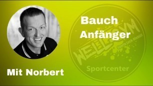 'Bauch Übungen, Anfänger, mit Norbert'