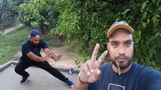 'Village Morning Walk and Desi Workout - Arvind Pal Vlogs'