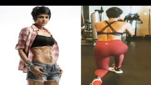 'Mandira Bedi hot motivational Workout 2019