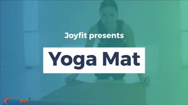 'Joyfit Yoga Mat -Non Slip Extra Thick, High Resilience Exercise Mat with Added Comfort  in India'