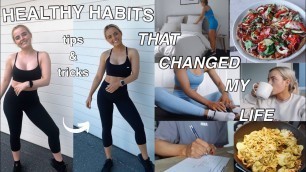 'HEALTHY LIFESTYLE TIPS & TRICKS THAT CHANGED MY LIFE | FITNESS | MENTAL HEALTH | Conagh Kathleen'