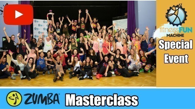 'Zumba Mater class with Fitness Fun Machine'