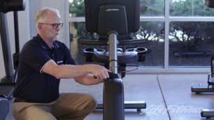 'Life Fitness Integrity Recumbent Bike Service Video'