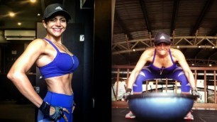 'Mandira Bedi Motivational Workout In Gym At The Age Is 44 Will SHOCK You'