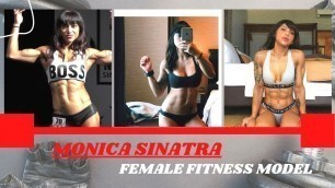 'Monica Sinatra Female Fitness Model Sexiest Women Ever!'