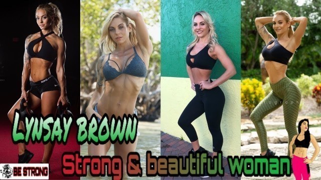 'LYNSAY BROWN | GYM TRAINING | BICEP GIRL | Muscle Girl | Female Fitness Motivation | BE STRONG'