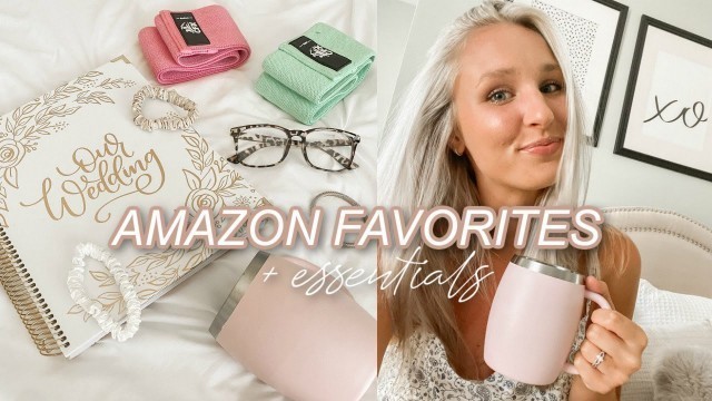 'MUST HAVE AMAZON FAVORITES + ESSENTIALS | jewelry, lifestyle, fitness'