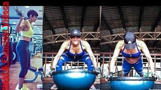 'Mandira Bedi Hard Workout | By Hottest & Funniest Videos ❤'