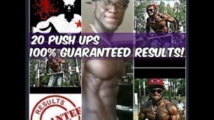 'The Fitness Addict Video Review | Results Of Doing 20 Push Ups Daily'