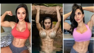 'Full body workout | Fitness model | Trained gym girl | bodybuilding motivation women | must watch'