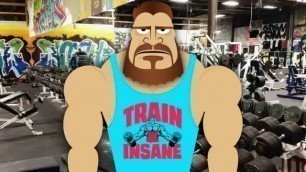 'GYM MEMES BODYBUILDING FITNESS POWERLIFTING HUMOUR and FUNNY TANK TOPS from MY ICON ART AND CLOTHING'