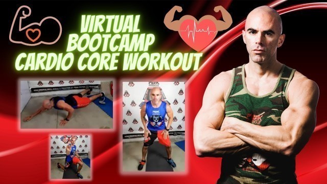 'Cardio Core Virtual BootCamp Workout with Coach Steve Eckert'