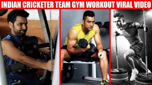 'Indian Cricketer Workout Video IN IPL 2020 - Virat Kohli | K l Rahul | Hardik Pandya | MS Dhoni'